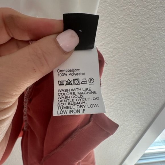 SHEIN VCAY Color Block XL NWOT Flounce Sleeve High Waist Dress CUTE! - Picture 8 of 9